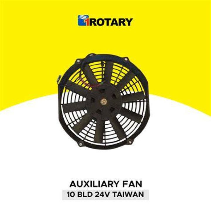 1ROTARY Auto Aircon Auxiliary Fan 1548 Bus 24V, Wire type, 5 Blades