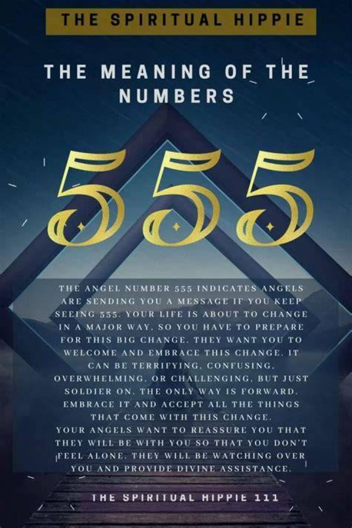 555 angel numbers, Numerology, Positivity