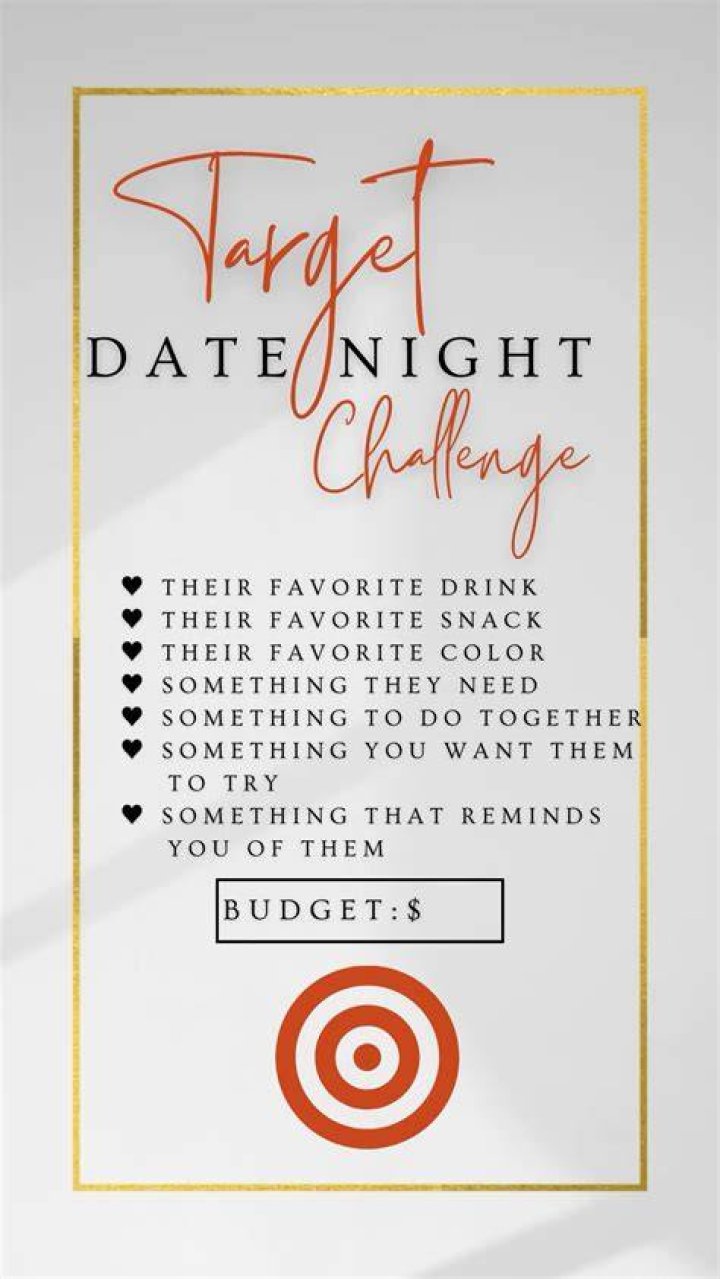 8 Target Date Challenge Ideas for Date Night The Dating Divas