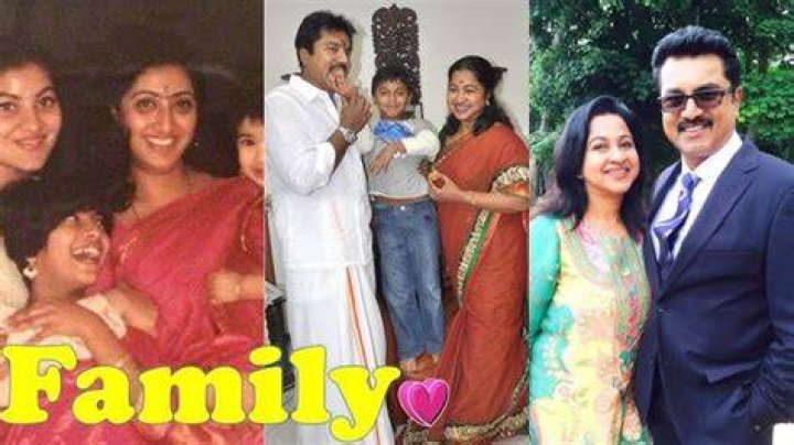 Actor Sarathkumar Childhood & Family Wife Chaya Wife Radhika