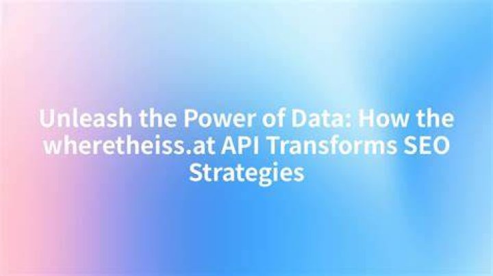 Advanced SEO Data API Unleash Powerful Analytics 2023