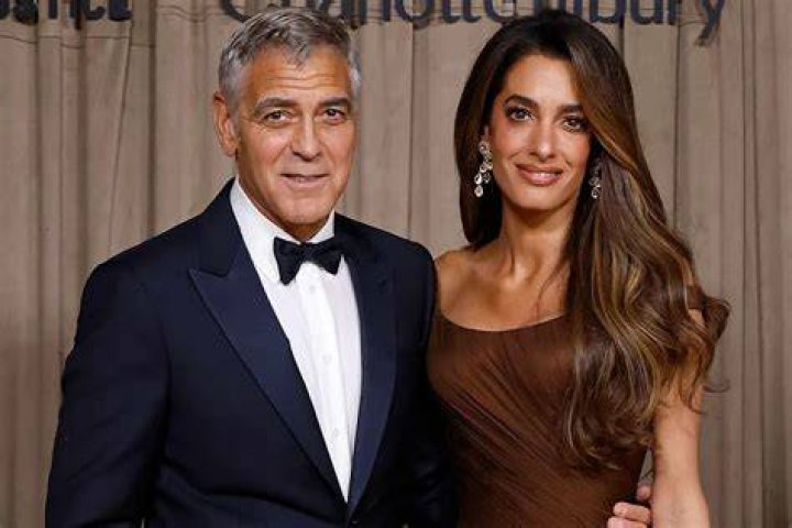 Amal Clooney Twins Image to u