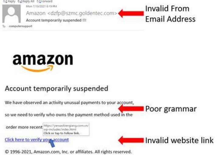 Amazon Account Scam Franktronics, Inc Everything PC