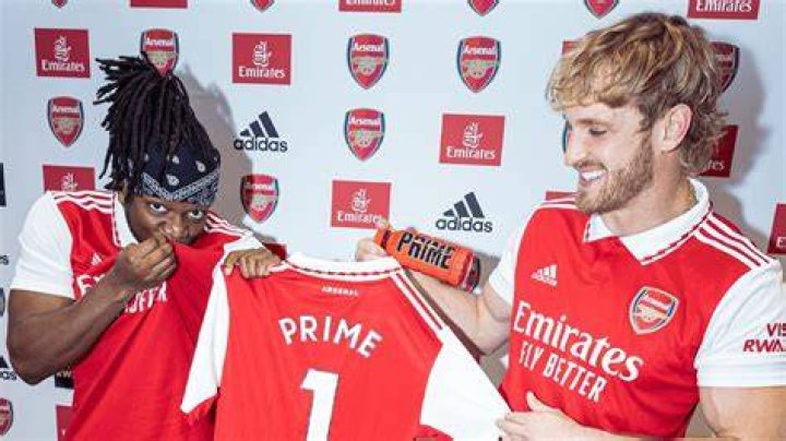 Arsenal partners with PRIME hydration drink News