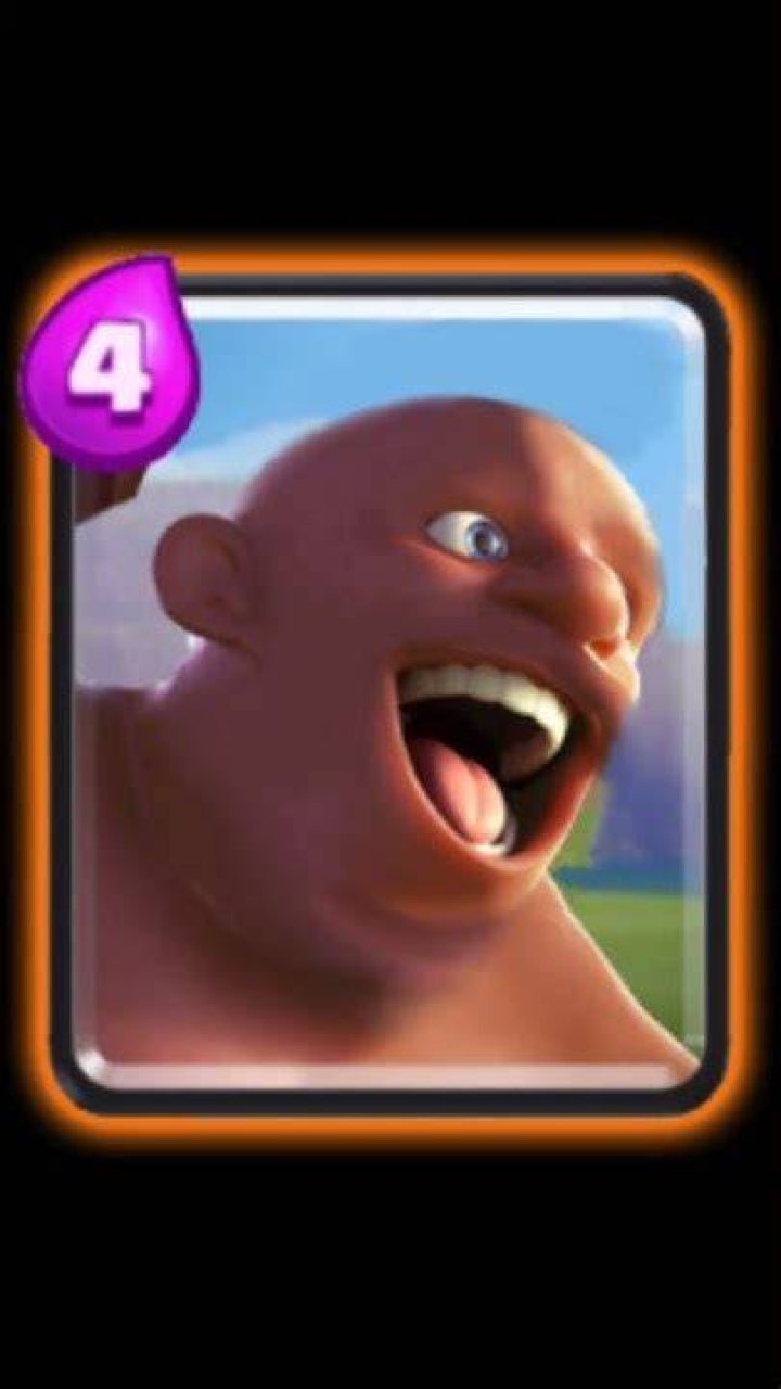 bald hog rider meme clashroyale shorts memes YouTube