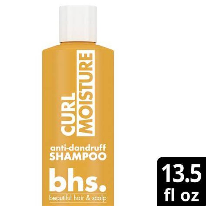 BHS Curl Moisture AntiDandruff Shampoo for Curly Hair 13.5 fl oz