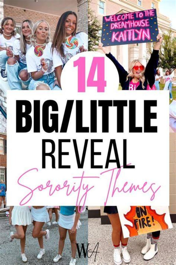 big little reveal themes biglittlerevealthemes Sorority bid day, Bid