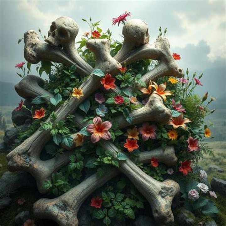 Blooms and Bones I and My Annabel Lee Notecard Etsy