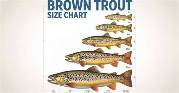 Brown Trout Growth Chart r/coolguides