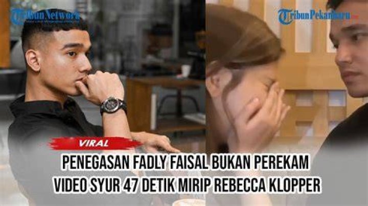Bukan 47 Detik, Beredar Video Hot Baru Mirip Rebecca Klopper Berdurasi
