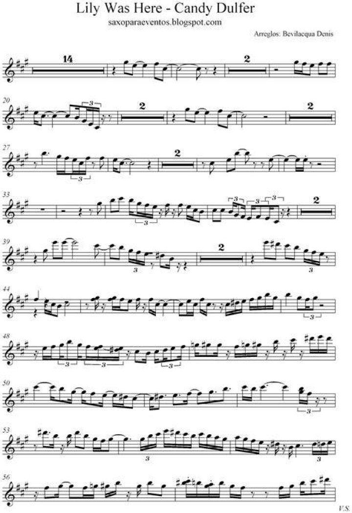 Candy Dulfer Lily Was Here. This is just a kickass version. Enjoy