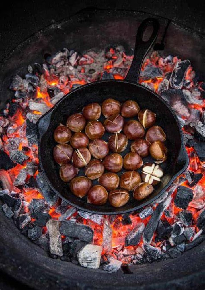 Chestnuts roasting on an open fire The Christmas Song