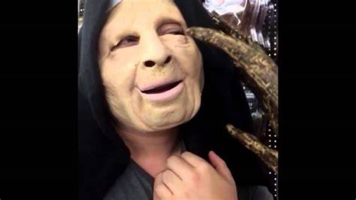 Choking on Halloween costume finger Vine (Loop) YouTube