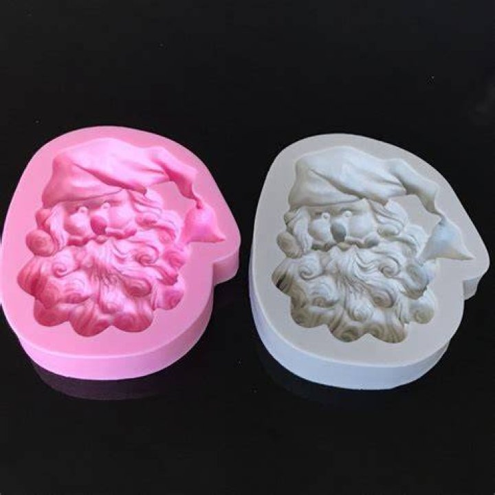 CHRISTMAS MOLD Santa's Belly Button Mold Funny Soap Etsy