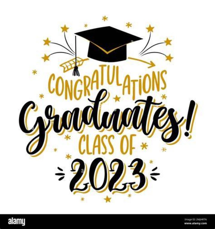 Congratulations Class Of 2023 Graduation, Class Of 2023, Graduation
