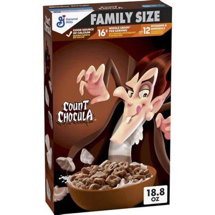 Count Chocula &copy;2003 General Mills, Inc. Best cereal, Frosted cereal, Weird food