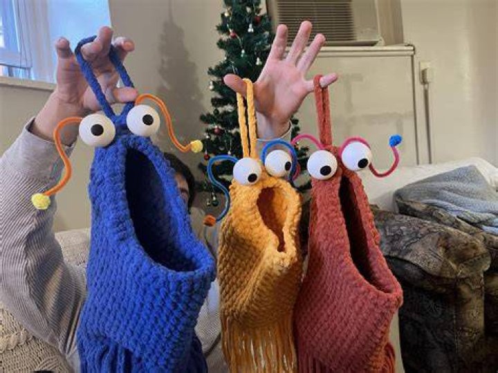 Crochet Yip Yip Sesame Street Alien Toy and Bag Holder FREE Etsy