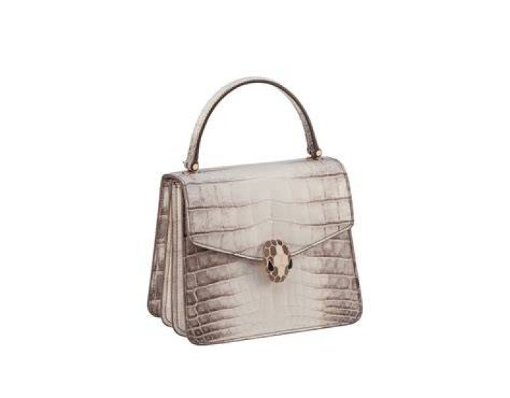 Crocodile Leather Serpenti Forever TopHandle Bag
