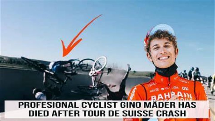 Cyclist Gino M&auml;der has died after Tour de Suisse crash, his team says CNN