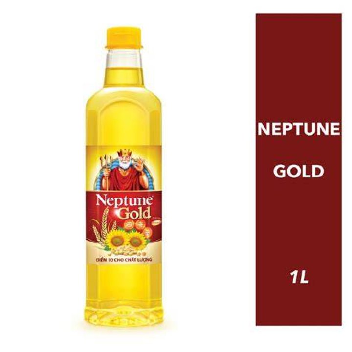Dầu Ăn Neptune Gold (1L / Chai) Nh&agrave; ph&acirc;n phối Hồng Đức