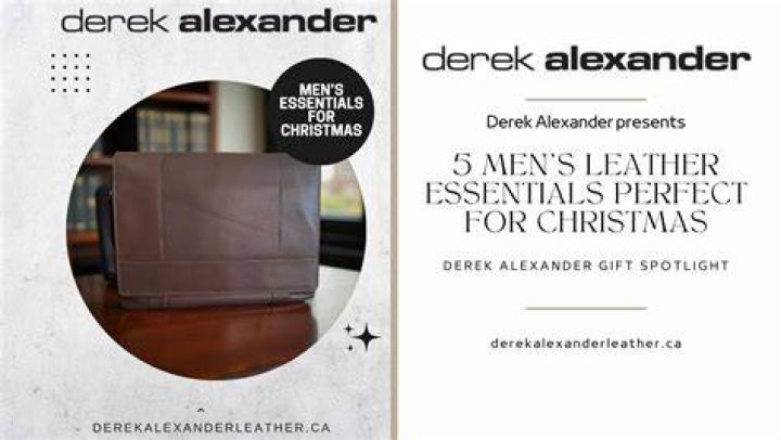 Derek Alexander Men&rsquo;s Products for 2024 Derek Alexander Leather