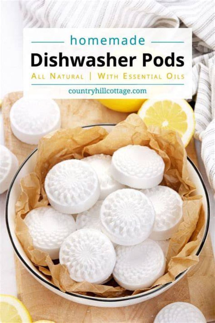 DIY Natural Dishwasher Detergent Pods HelloGlow.co Recipe Natural