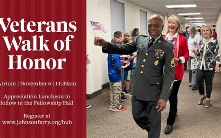 Douglas Honor Walk Honor, Veteran, Local hospitals