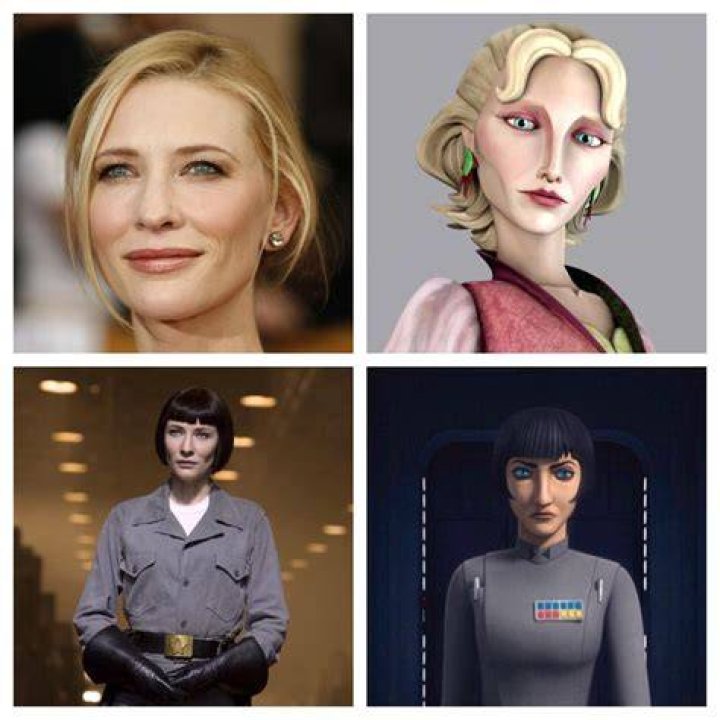 Duchess Satine & Governor Pryce, two characters inspired by Cate Blanchett. r/StarWars
