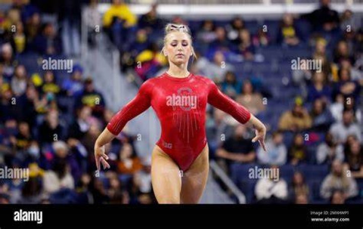 Ella Hodges of Ohio State University, 2020 PSU at OSU Ohio state