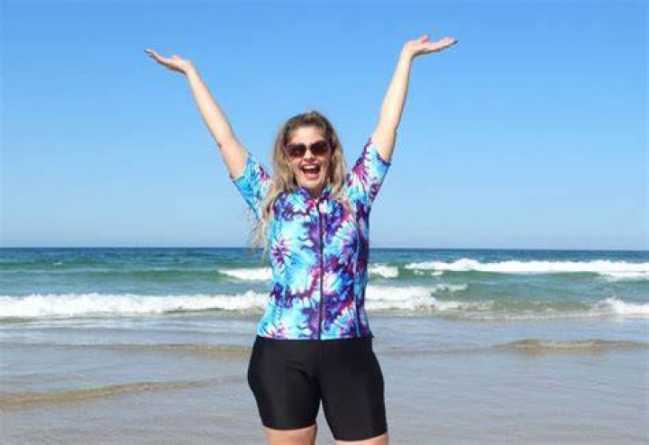Embracing Confidence: Big Naturals At The Beach
