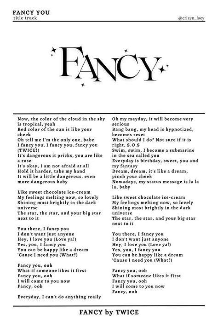 Fancy Full Lyrics