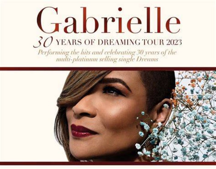 Gabrielle 30 Years Of Dreaming Tour 2023 30 October 2023 Brighton