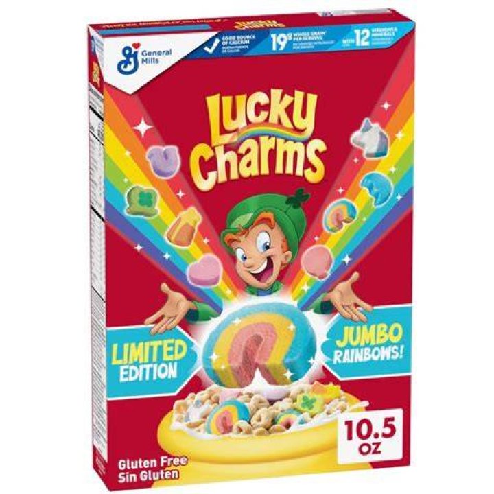 General Mills Lucky Charms Cereal Box Garden Grocer, 45 OFF