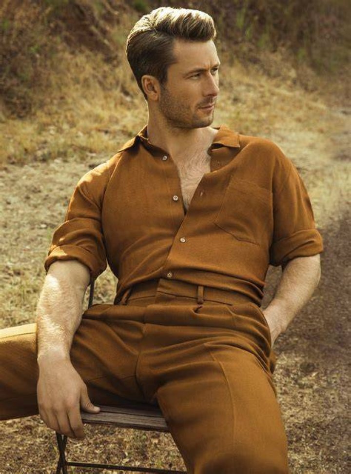 Glen Powell DuJour Photoshoot 2021 Glen Powell photo (44040997