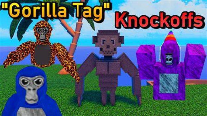 Gorilla Tag KnockOffs!!! YouTube