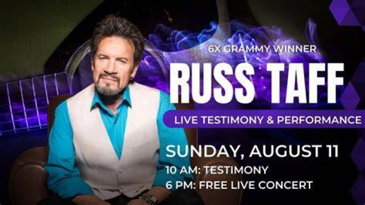 Grammywinning Russ Taff in concert at Howmet Playhouse