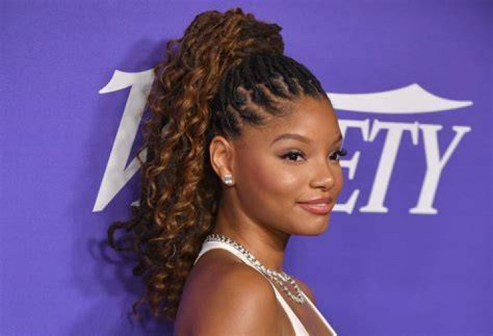 Halle Bailey talks nailing Ariel's hair flip with heavy, wet locs