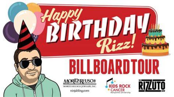 Happy Birthday Rizz Billboard Tour HotShots in Maryland Heights 105