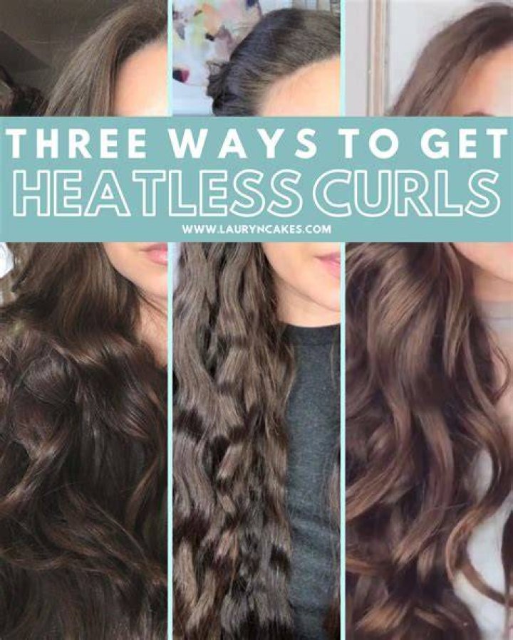 Heatless Curls The Best 3 Techniques to Try Lauryncakes