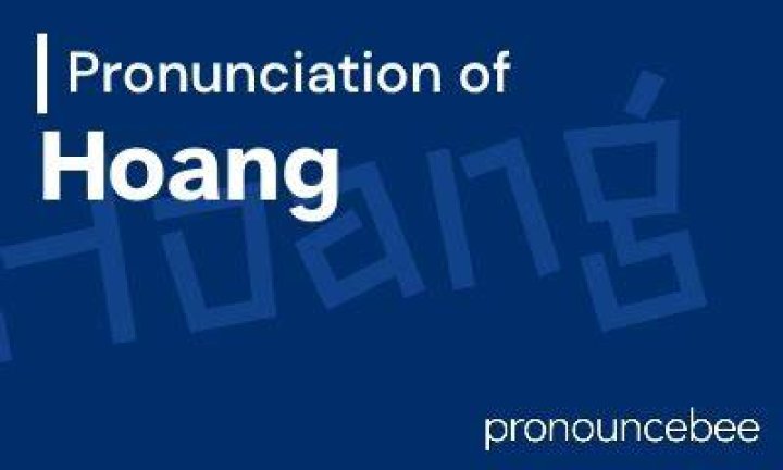 How to pronounce Hoang Correctly YouTube