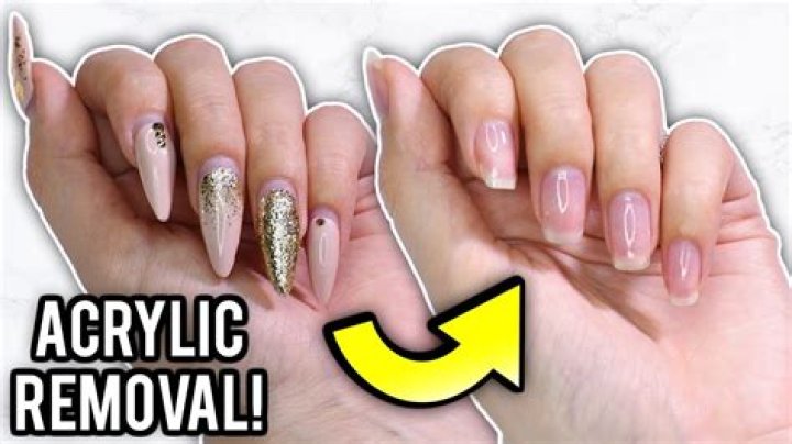 How to Remove Acrylic Nails At Home (With & Without Acetone)