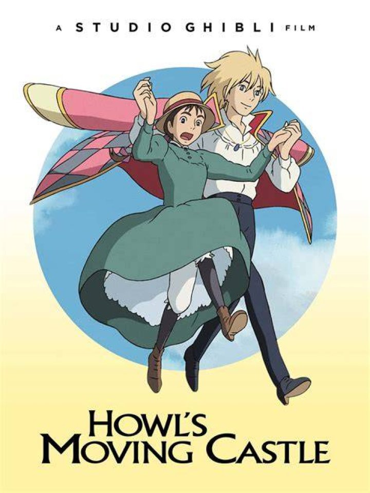 Howl's Moving Castle flower field Studio ghibli background, Studio