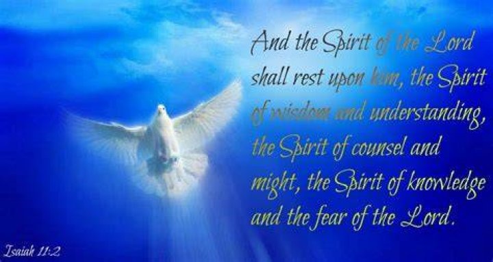 Isaiah 112 And the Spirit of the Lord shall rest upon him, the Spirit