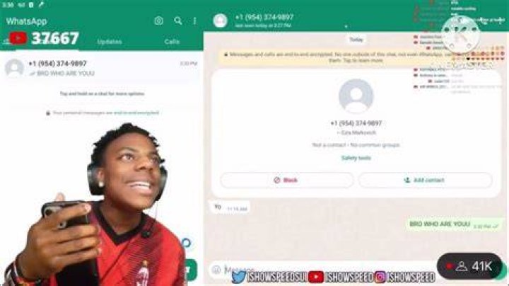 Ishowspeed Phone Number, WhatsApp Number and Home Address