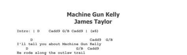 James Taylor Machine Gun Kelly by Danny Kortchmar (BBC in Concert