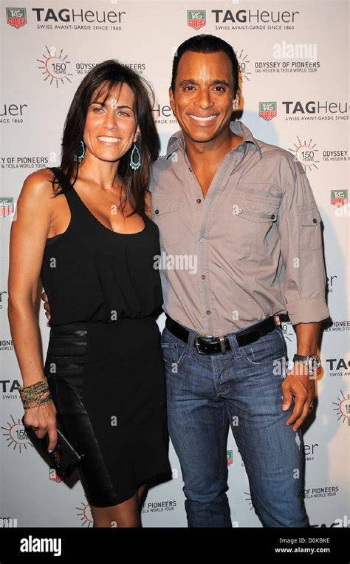 Jon Secada and wife Maritere Vilar TAG Heuer th Anniversary and