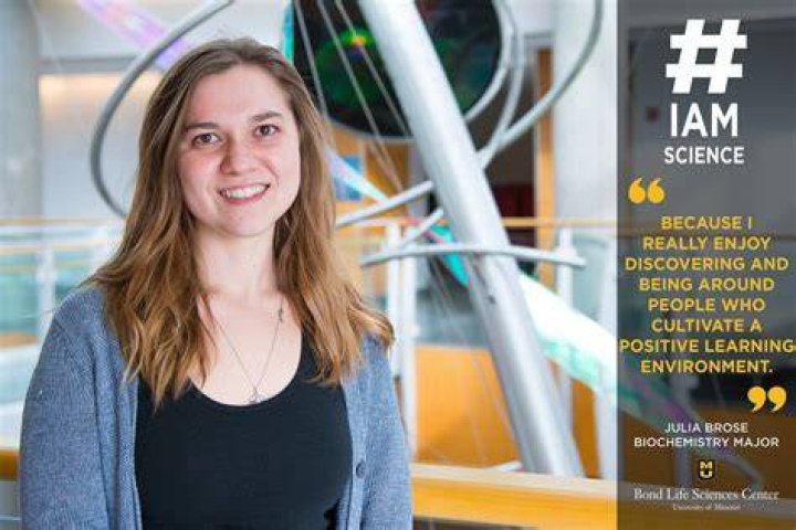 Julia Brose IAmScience // Bond Life Sciences Center