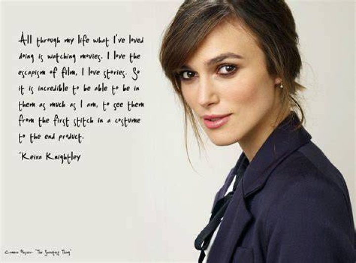 Keira Knightley biography, quotes & facts British Vogue British Vogue