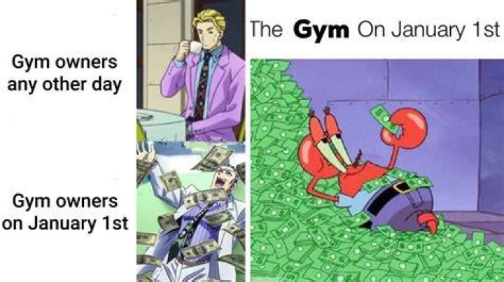 krabs Gym Owners On January 1st Know Your Meme