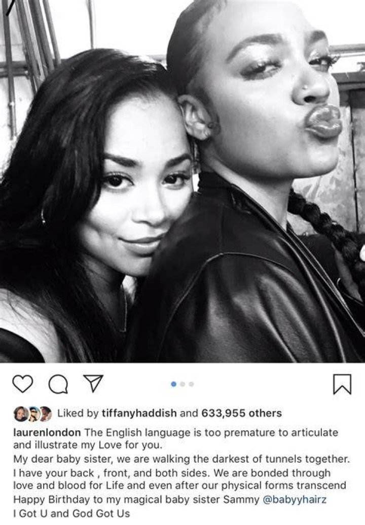 Lauren London Shares Heartfelt Message To Nipsey Hussle&rsquo;s Sister